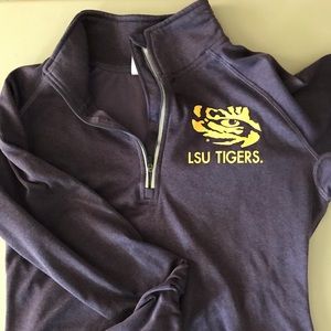Women’s LSU 1/4 zip pullover